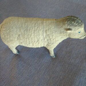 Lamb Animal 7"  Hard plastic PVC